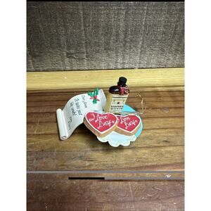 I Love Lucy Vandor Milk Cookies Christmas Ornament LUCILLE BALL Hard To Find